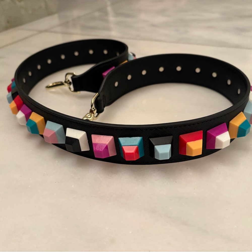 Colorful Studded Women's Fendi inspired Accessory Strap brand new